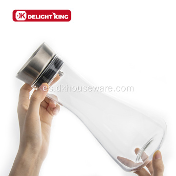 Jarra de bebida de agua de vidrio de borosilicato